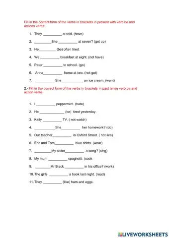 Simple Past Tense: Rules