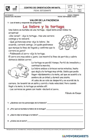 Valor de la paciencia