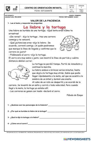 Valor de la paciencia