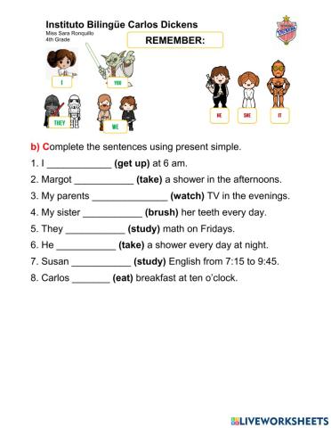 1 - Grammar Practice 7-9