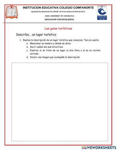 Las guias turisticas