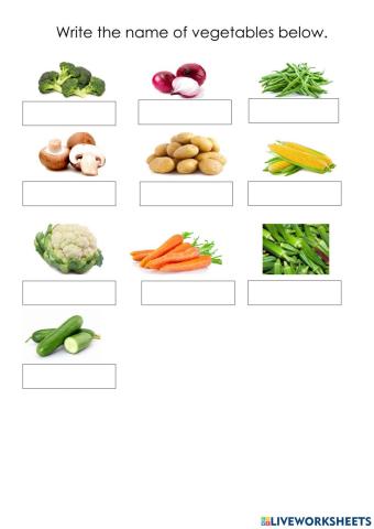 Unit 4: Lunch Time ( Vegetable )