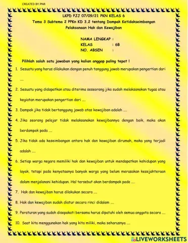 Lkpd pjj 07-09-21 pkn kelas 6