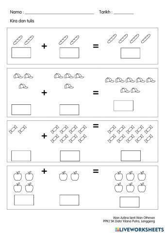 Tambah dalam lingkungan 10