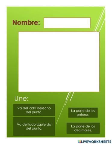 Comparación de decimales