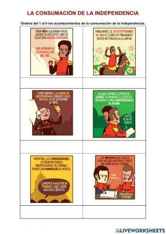 La consumación de la independencia