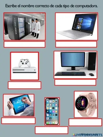 Tipos de computadoras