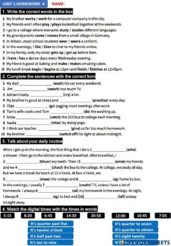 PWF -Unit 1. Homework 4