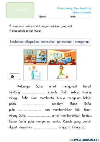 Bacaan dan Pemahaman 06