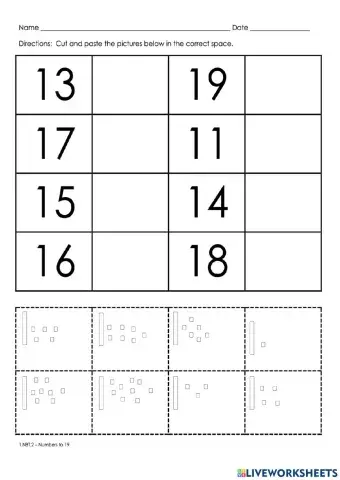 Building teen numbers