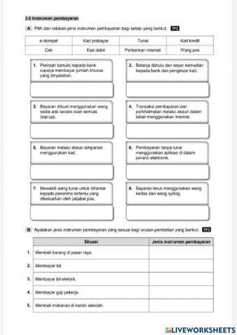Latihan Matematik Tahun 4