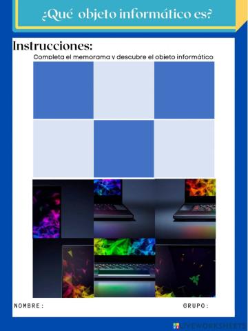 Rompecabezas Objeto Informático