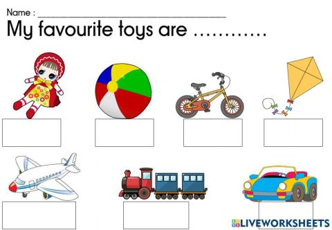 My favourite toys