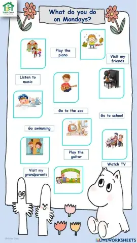 G4-U3-What do you do on Mondays?