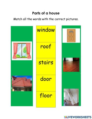 Parts of a house