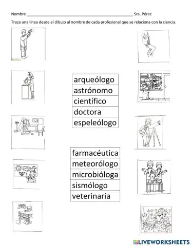 Profesionales de la ciencia