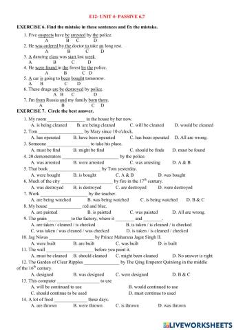 E12-unit 4- passive 8,9