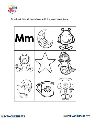 Phonics Letter M & S