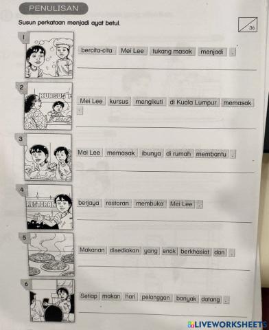 Tahun 2 -Bina Ayat 1