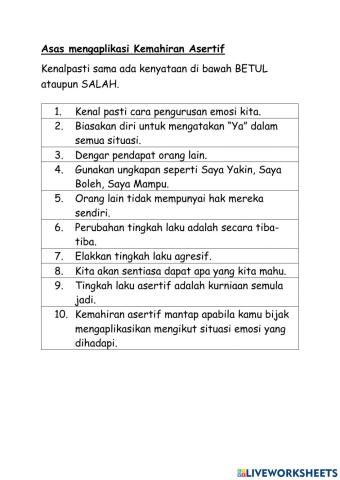 Pendidikan kesihatan tahun 6