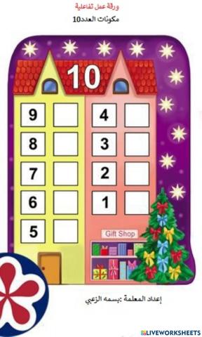 مكونات الأعداد