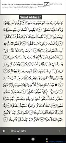Al-quran-surah bacaan