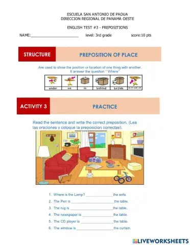 Prepositions 1