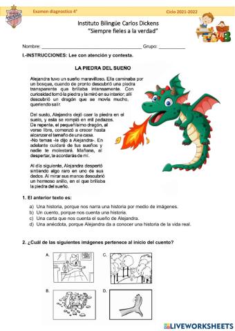 Examen de diagnóstico