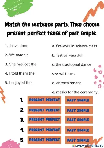Present perfect vs Past simple
