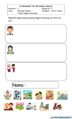 Tugas Anggota keluarga