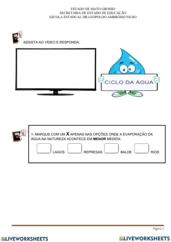 Estados fisicos da agua