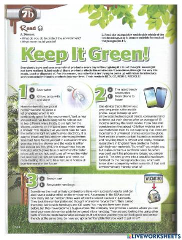 Full blast plus Unit 7 page 105