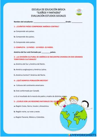 Evaluación de Sociales