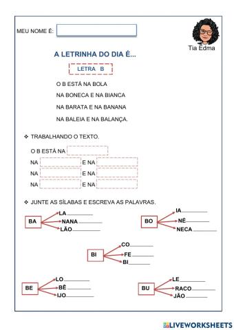 Letra b