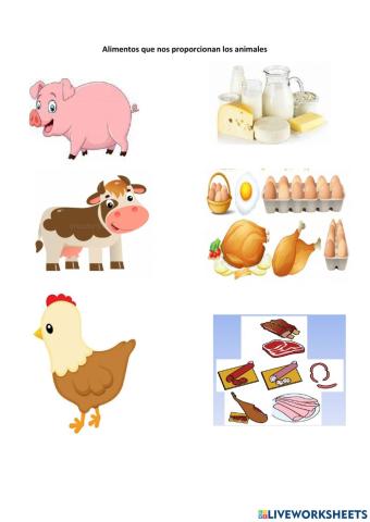 Alimentos de origen animal