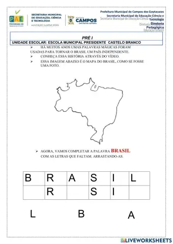 Independência do brasil