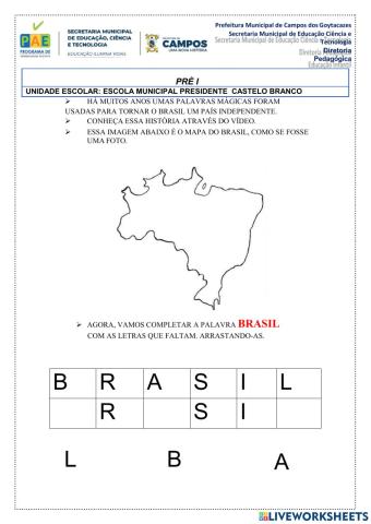 Independência do brasil