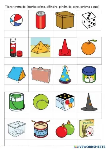 Cuerpos geométricos