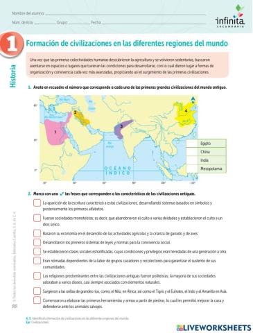 Primeras Civilizaciones