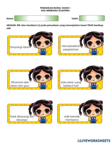 Kesan Tidak Bersikap Adil