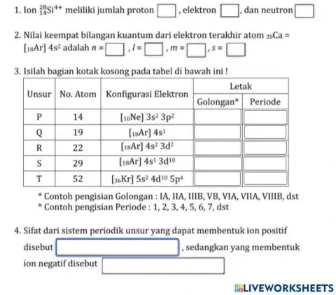 Sifat periodik unsur