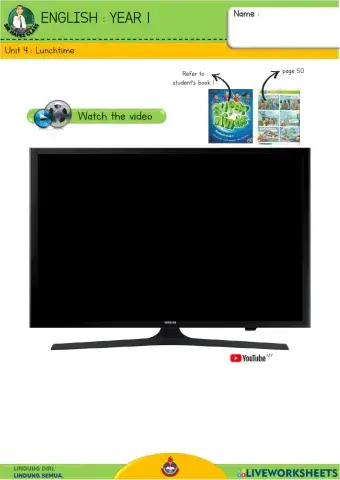 English Y1 - Lunchtime 08