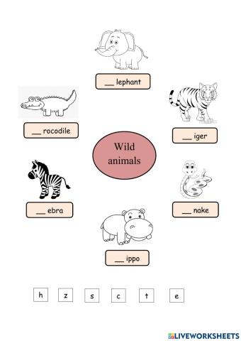 Wild animals