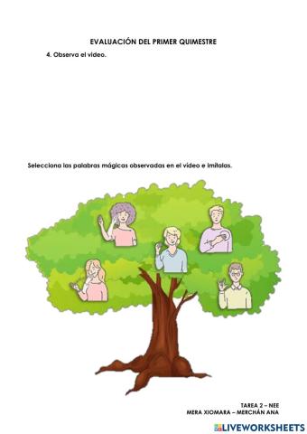 Evaluación de Primer Quimestre