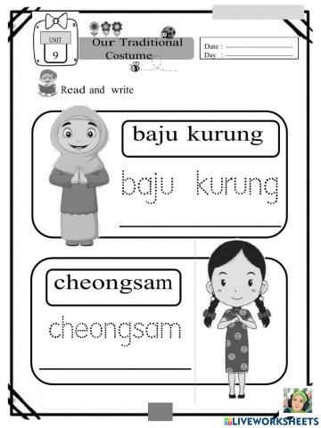 Our Traditional Costumes