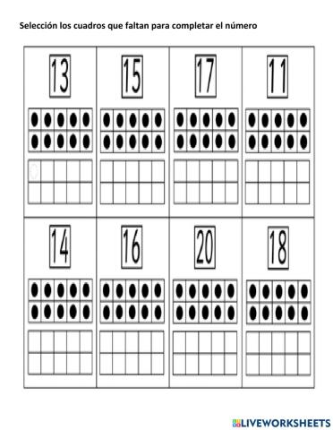 Números hasta el 20