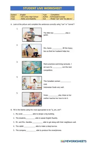 Ability and Disability