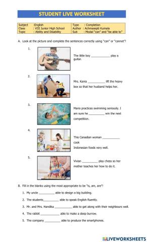 Ability and Disability