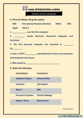History of Computers