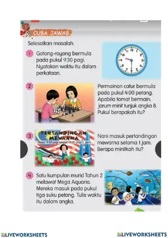 Masa dan Waktu-Penyelesaian Masalah